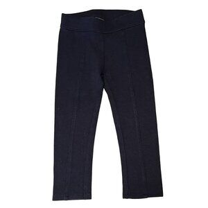 Janie and Jack Ponte Knit Pants Navy Blue Girls Size 2 New without tags Clean sm